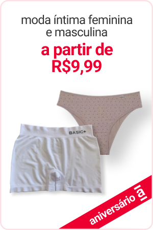 Imagem moda íntima feminina e masculina apartir de R$ 9,99